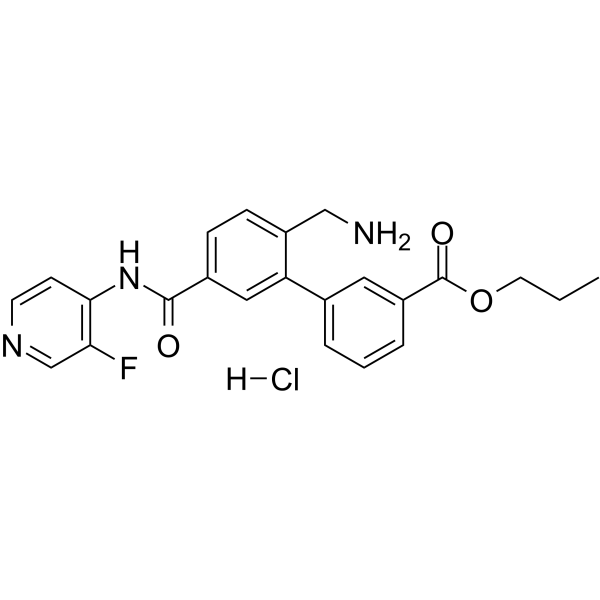 Sovesudil hydrochloride (PHP-201 hydrochloride; AMA0076 hydrochloride) 2984963-50-8